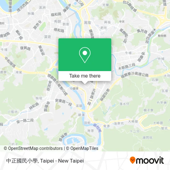 中正國民小學地圖