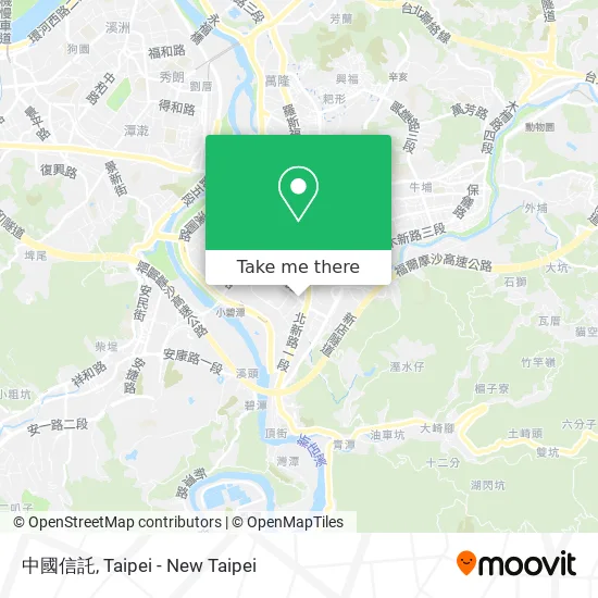 中國信託 map