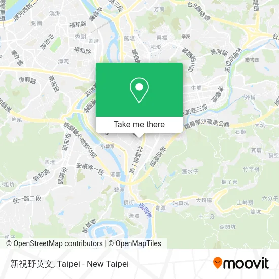 新視野英文地圖