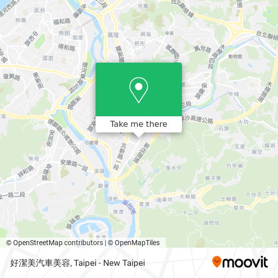 好潔美汽車美容 map