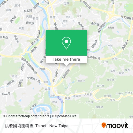 洪發國術龍獅團 map