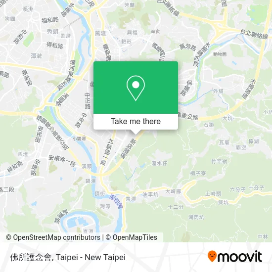 佛所護念會地圖