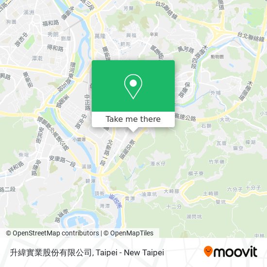 升緯實業股份有限公司 map