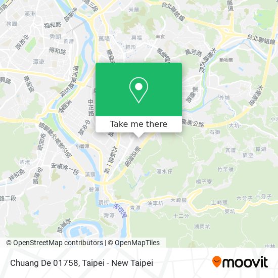 Chuang De 01758 map