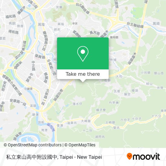 私立東山高中附設國中 map