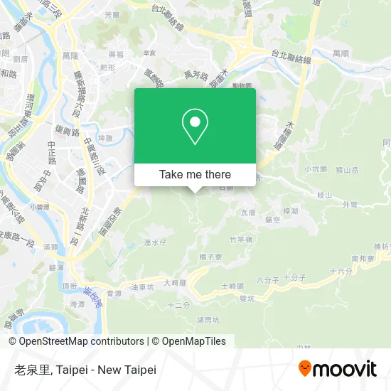 老泉里地圖
