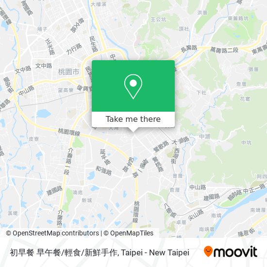 初早餐 早午餐/輕食/新鮮手作 map