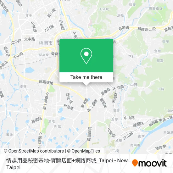 情趣用品秘密基地-實體店面+網路商城 map