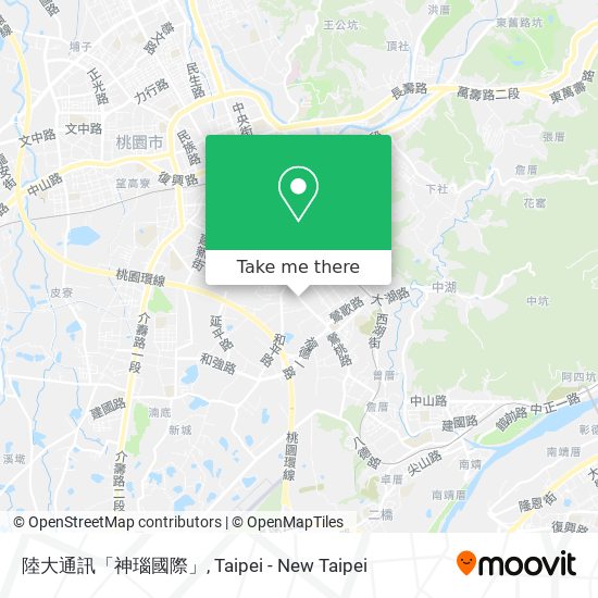 陸大通訊「神瑙國際」地圖