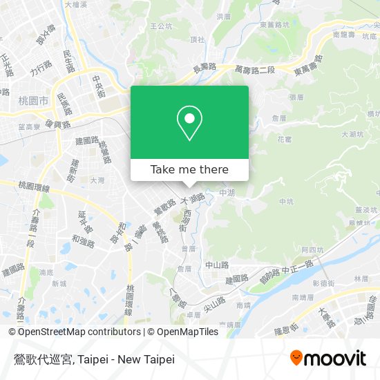 鶯歌代巡宮 map