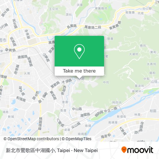 新北市鶯歌區中湖國小 map