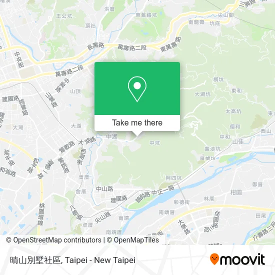 晴山別墅社區 map