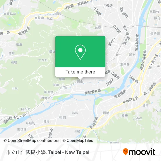 市立山佳國民小學地圖