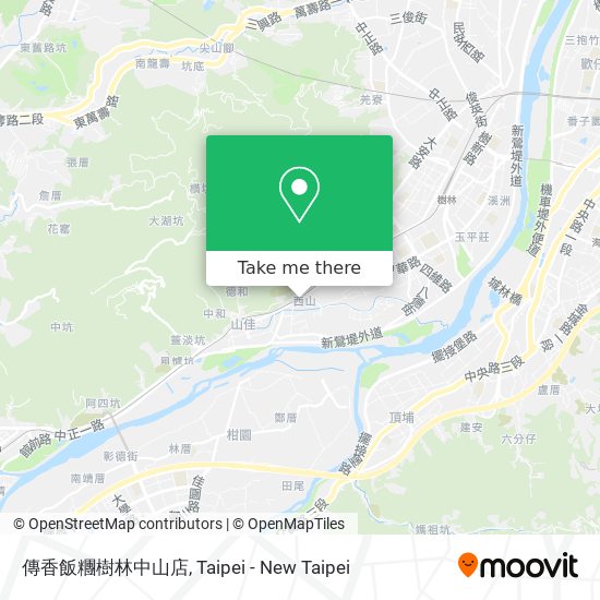 傳香飯糰樹林中山店 map