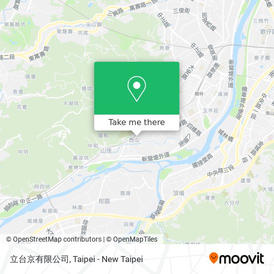 立台京有限公司地圖