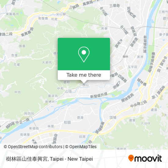 樹林區山佳泰興宮 map