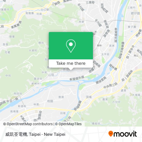 威凱荃電機地圖