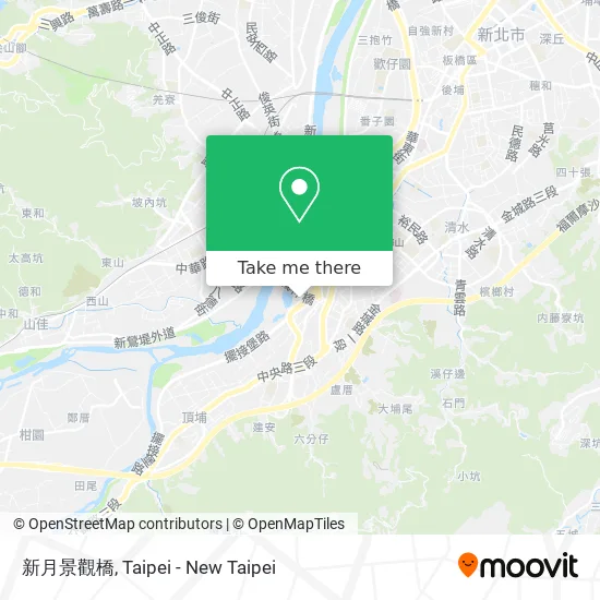 新月景觀橋 map