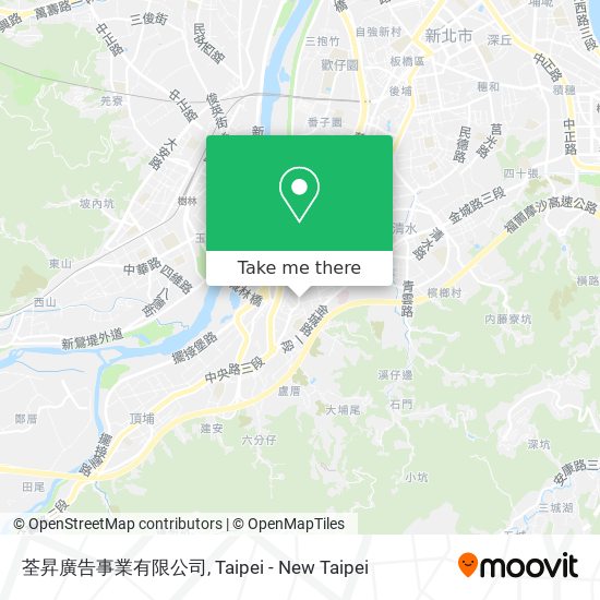 荃昇廣告事業有限公司 map