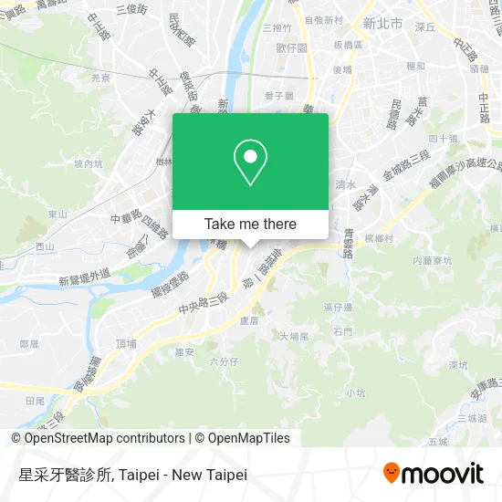 星采牙醫診所 map