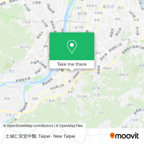 土城仁安堂中醫 map