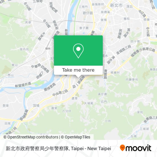 新北市政府警察局少年警察隊 map