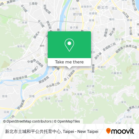 新北市土城和平公共托育中心 map