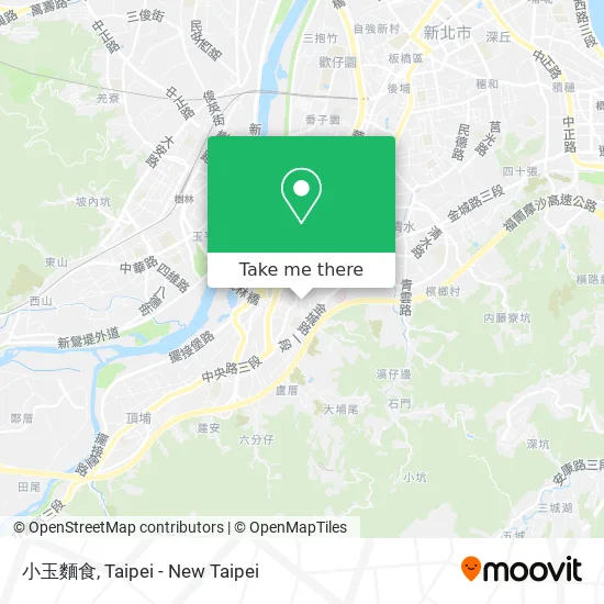 小玉麵食地圖