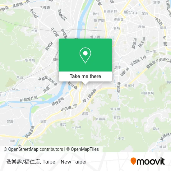 蚤樂趣/福仁店地圖