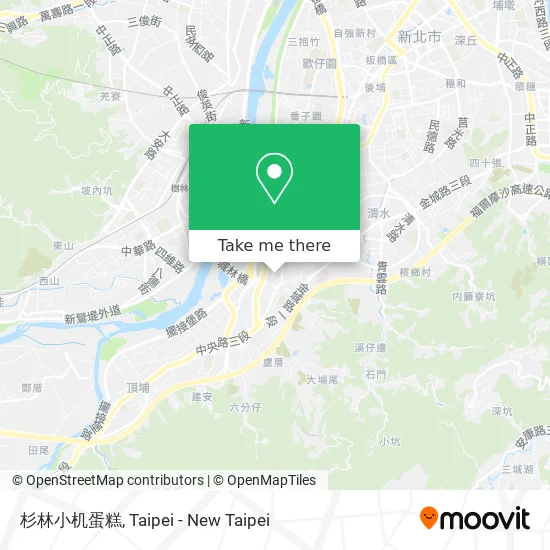 杉林小机蛋糕 map