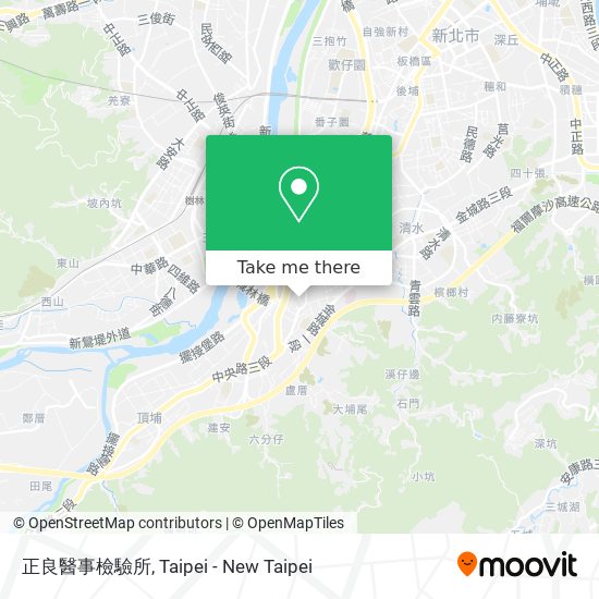 正良醫事檢驗所 map
