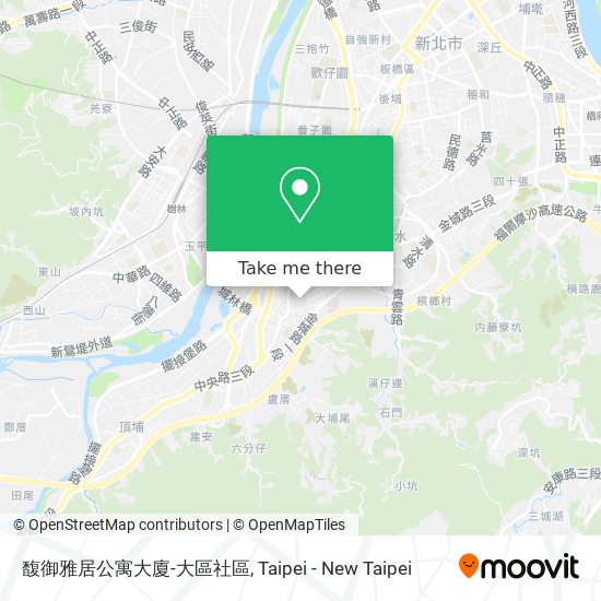 馥御雅居公寓大廈-大區社區 map