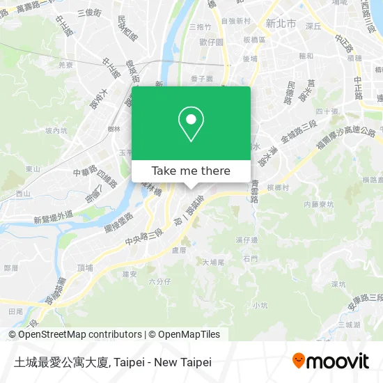 土城最愛公寓大廈地圖