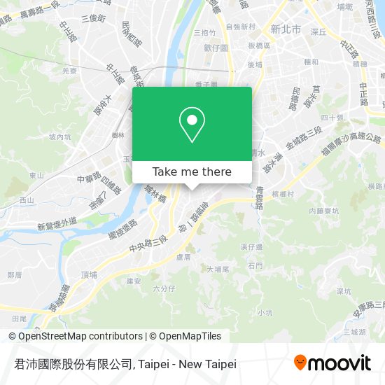 君沛國際股份有限公司 map