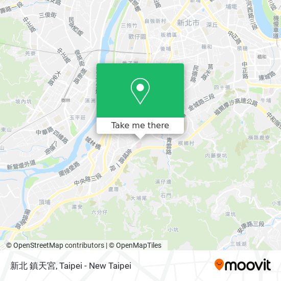 新北 鎮天宮 map