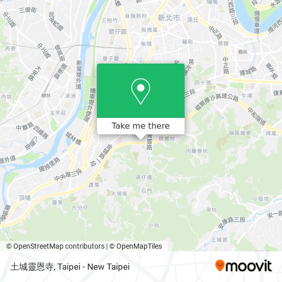 土城靈恩寺 map