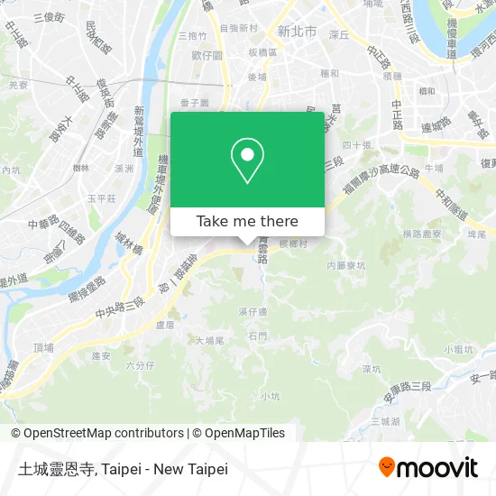 土城靈恩寺地圖