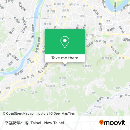 幸福豬早午餐 map