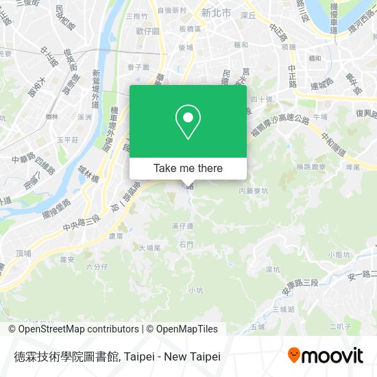 德霖技術學院圖書館地圖