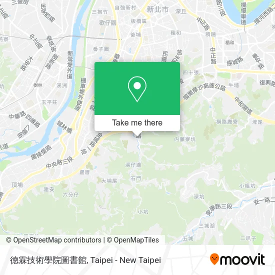 德霖技術學院圖書館地圖