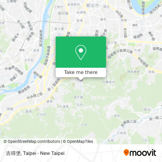 吉得堡地圖