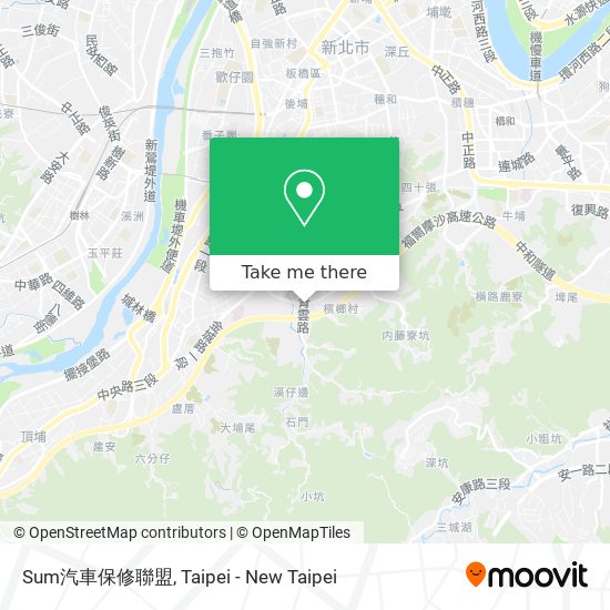 Sum汽車保修聯盟 map