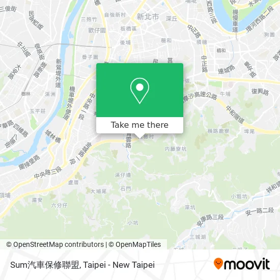 Sum汽車保修聯盟 map