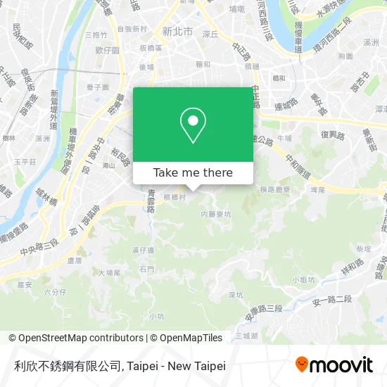 利欣不銹鋼有限公司 map