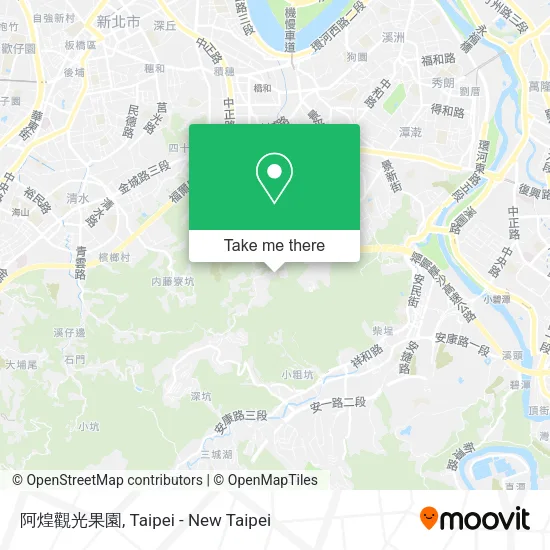 阿煌觀光果園地圖