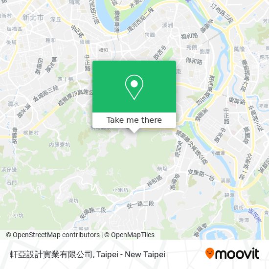 軒亞設計實業有限公司 map