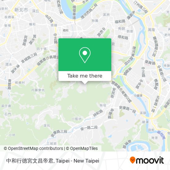 中和行德宮文昌帝君 map