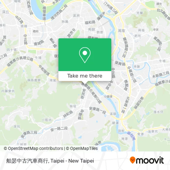 舶瑟中古汽車商行 map