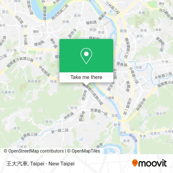 王大汽車地圖