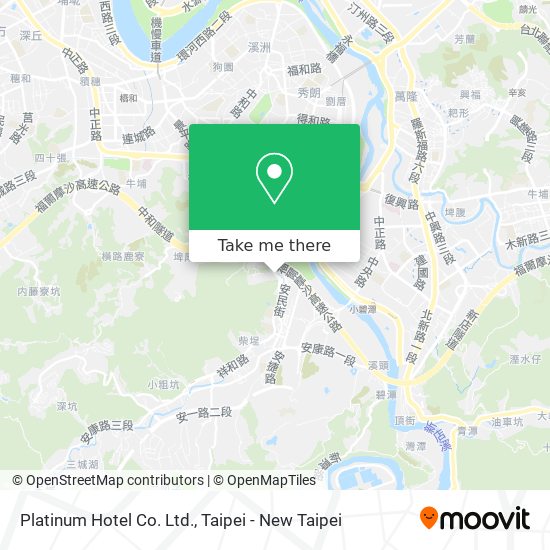 Platinum Hotel Co. Ltd. map